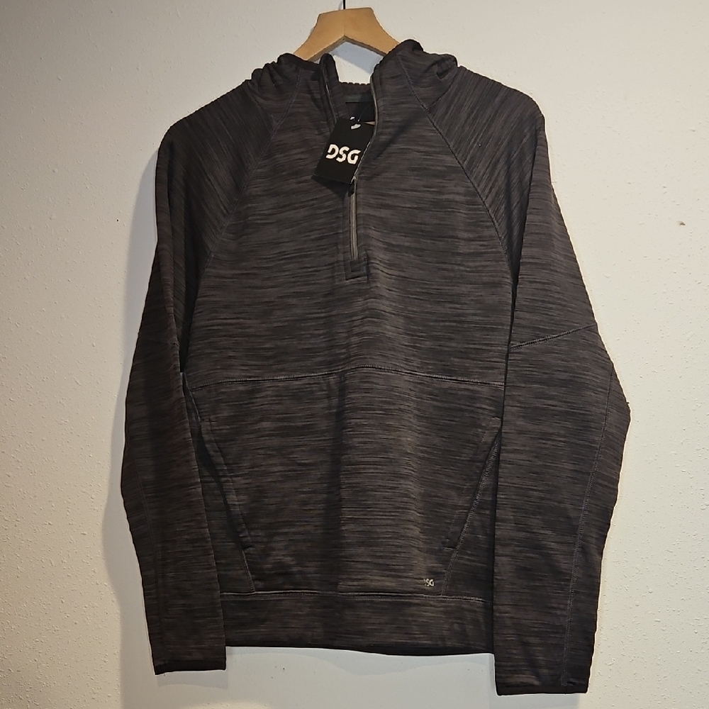 DSG Quarter Zip Dri Fit Fleece Lined Hoodie Small NWT